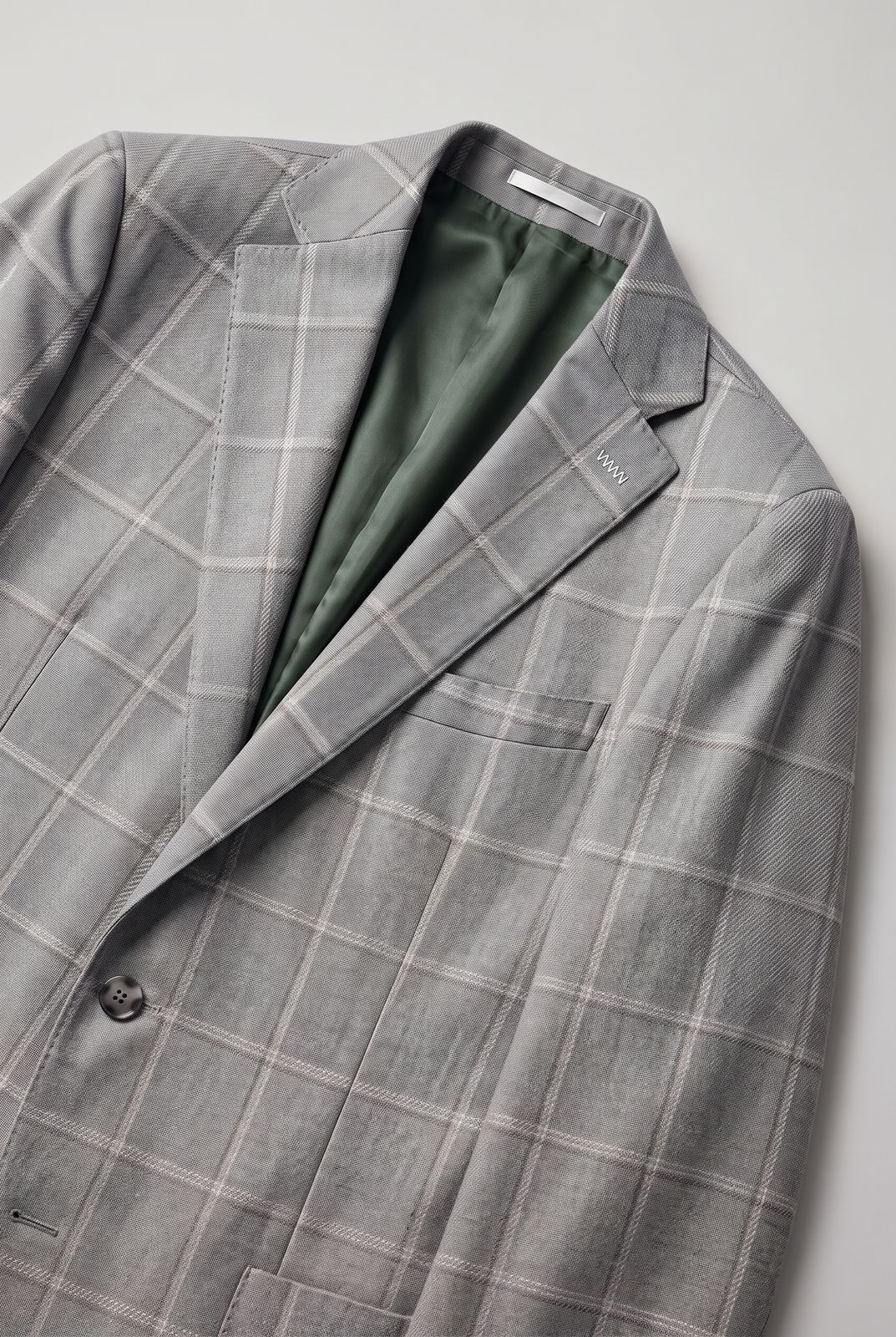 Gri Kareli Blazer, görsel 2