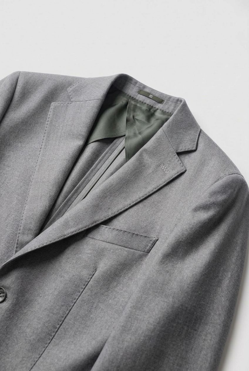 Gri Kareli Blazer, görsel 9