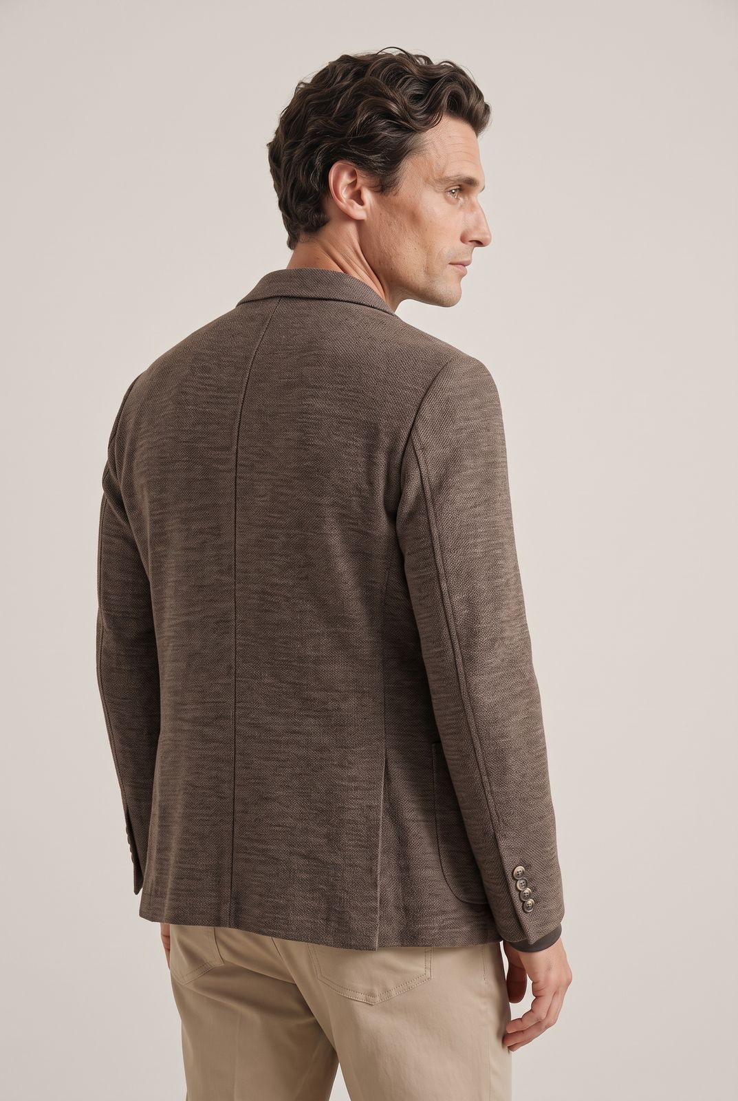 Kahve Yün Blazer, Görsel 01