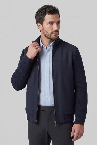 Lacivert Bomber Mont
